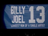 Billy Joel Honored With Banner At MSG (January 9, 2015)