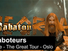 SABATON - Saboteurs (Live - The Great Tour - Oslo)