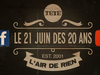 TÉTÉ - LE 21 JUIN DES 20 ANS - LIVESTREAM SPECIAL AIR DE RIEN